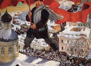Boris Kustodiev Bolshevik Germany oil painting artist